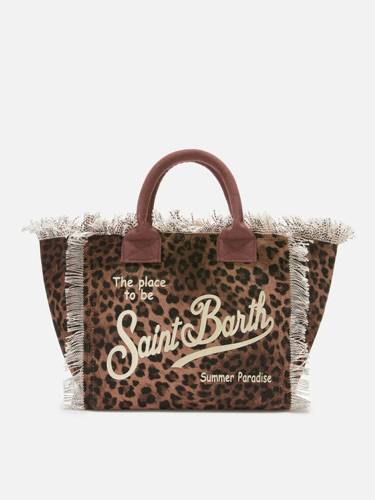 CAPRICOAST® – Borsa da Mare in Cotone Leopardata