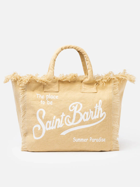 CAPRICOAST® – Borsa da Mare in Cotone Gialla