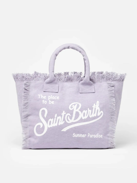 CAPRICOAST® – Borsa da Mare in Cotone Lilla Vanity