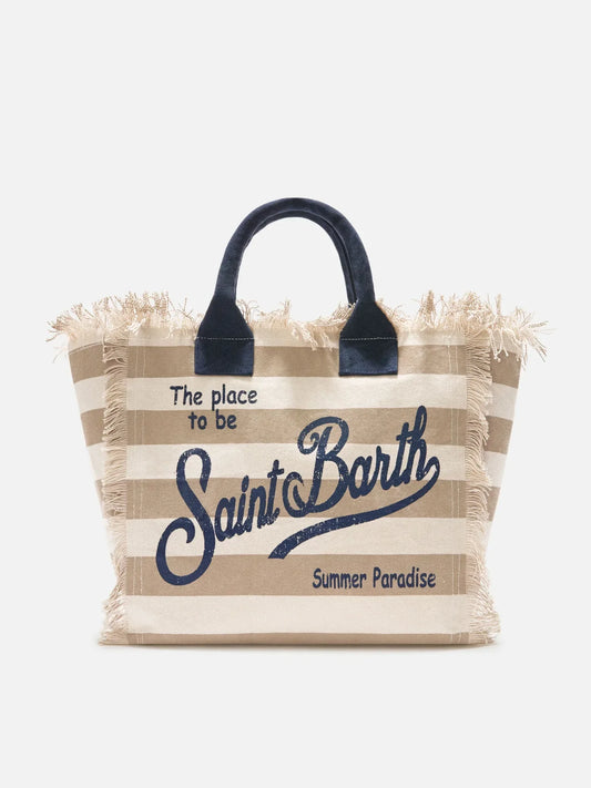 CAPRICOAST® – Borsa da Mare in Cotone Beige